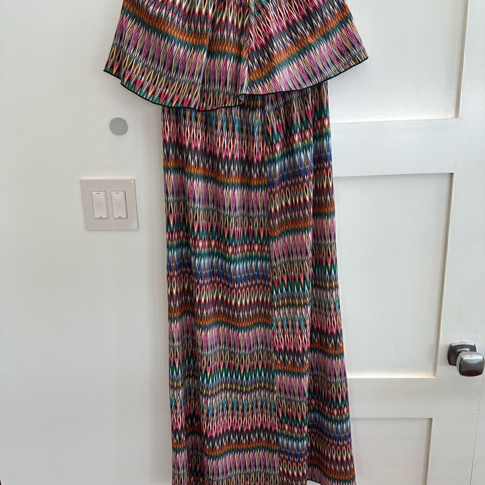 Pookie and Sebastian, New York pattern maxi dress.